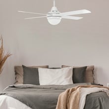 Lonsdale AC Ceiling Fan with B22 Light